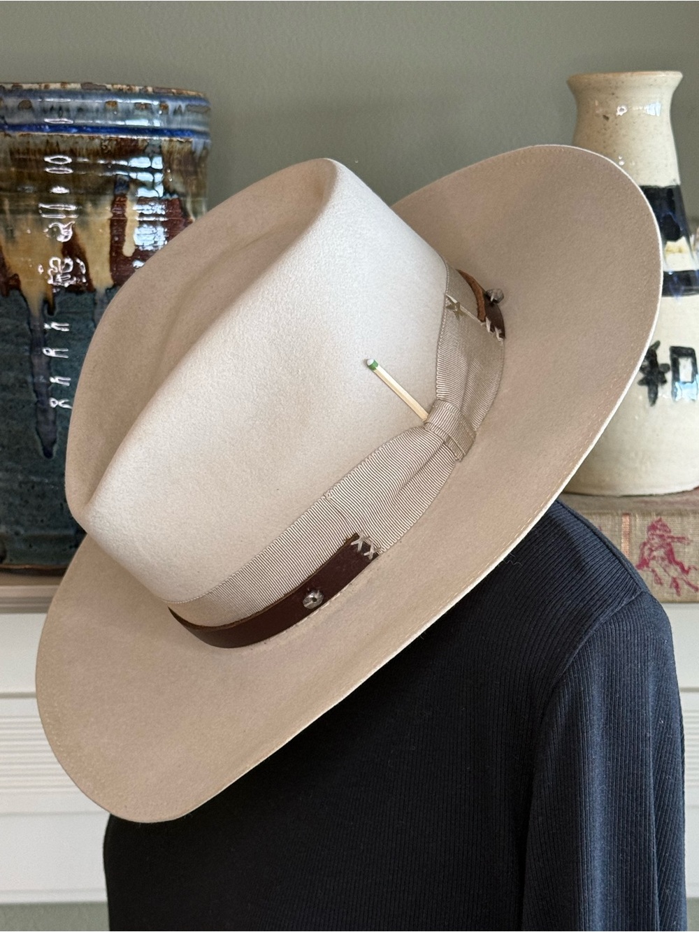 Rare Nick Fouquet FX The Raylan Hat Beaver Sz 7 1/4 Justified: City Primevel